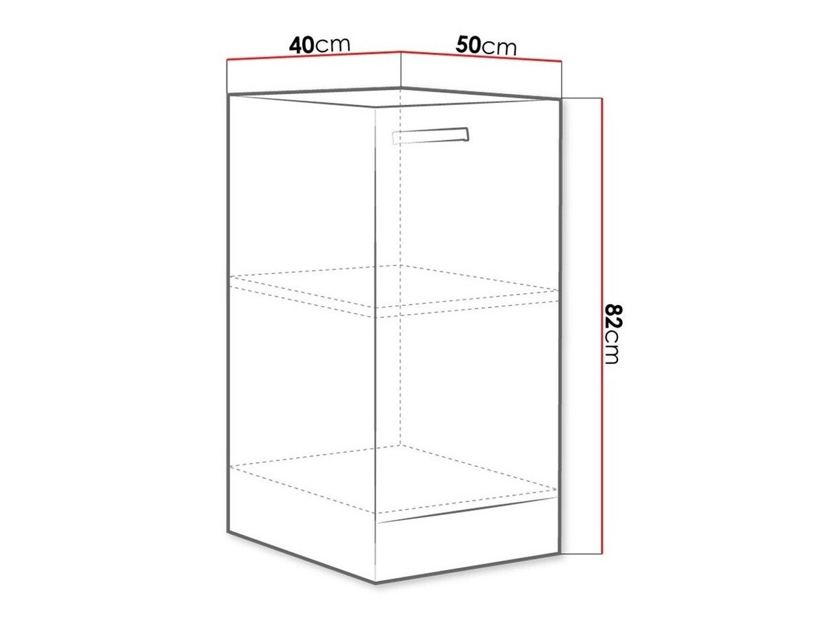 Modular cabinet with doors Multi Cream 121