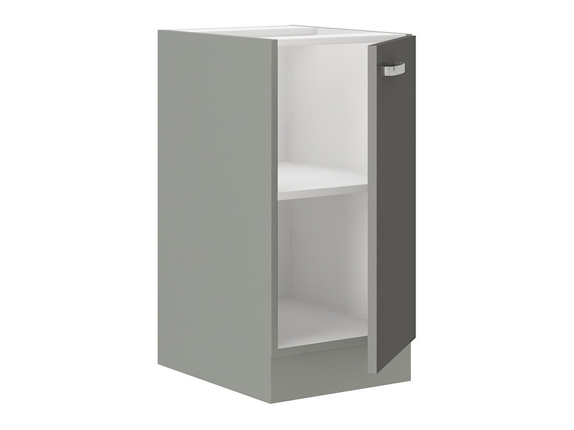 Modular cabinet with doors Multi Grey 121