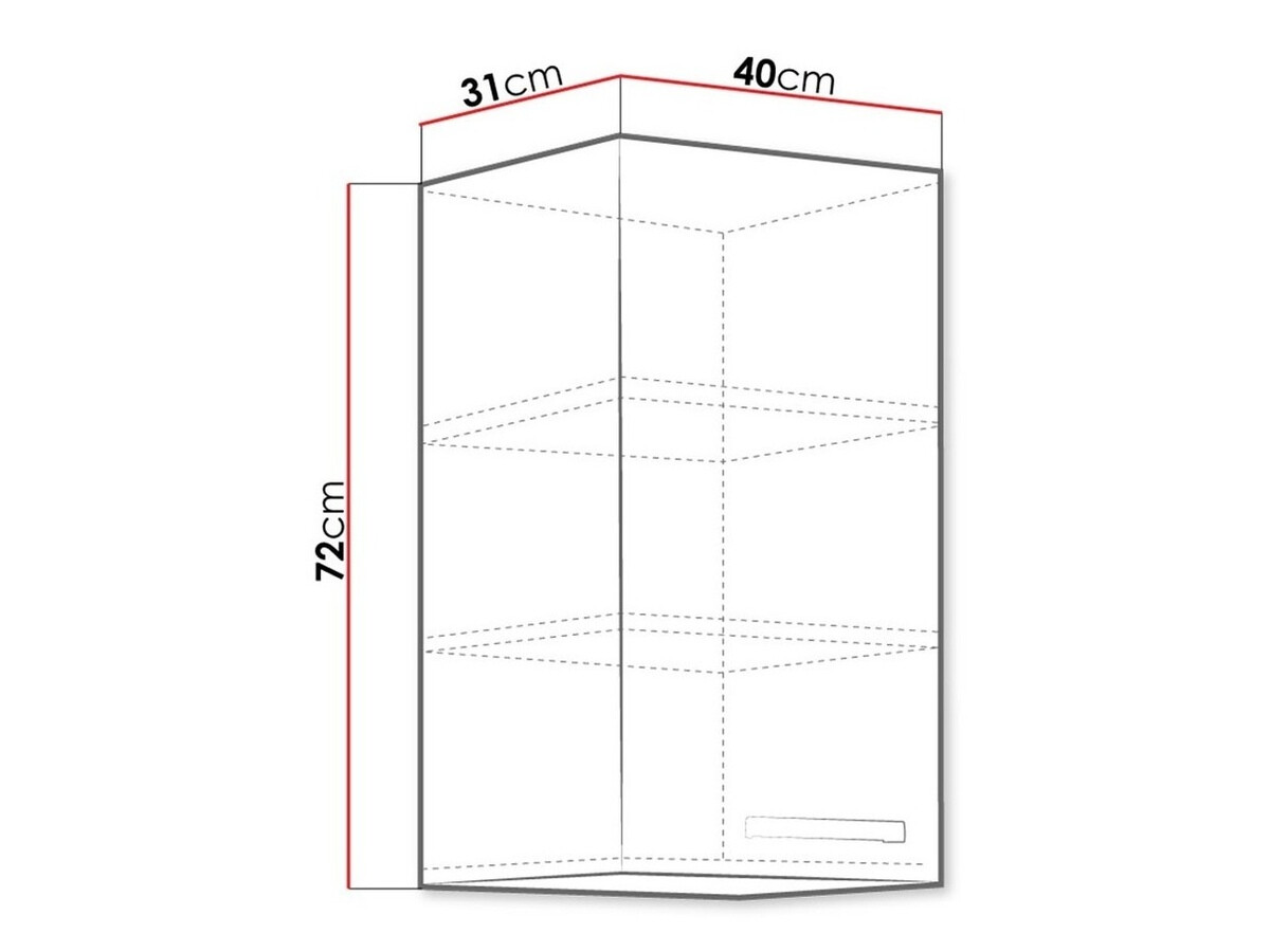Modular wall cabinet Multi Grey 119