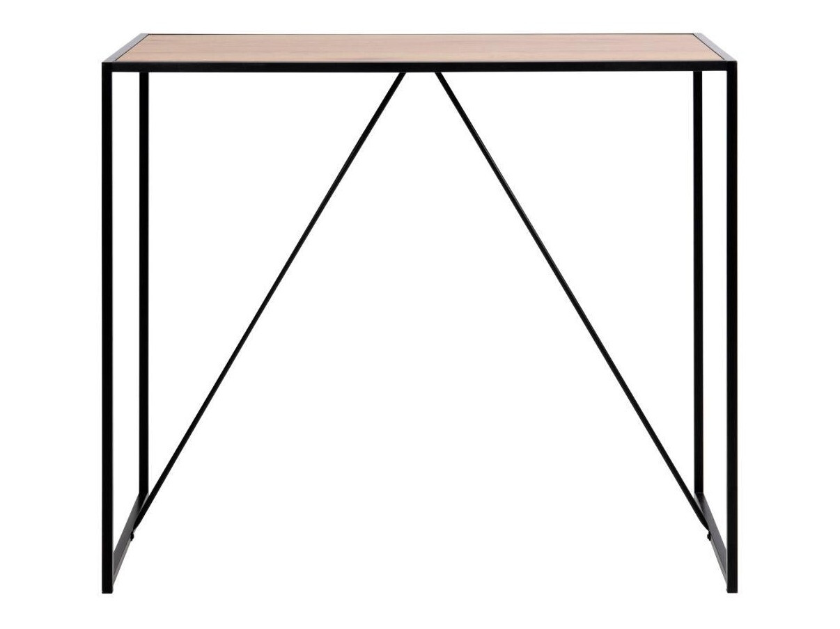 Dining set Norsica 517 (Black + Light wood)
