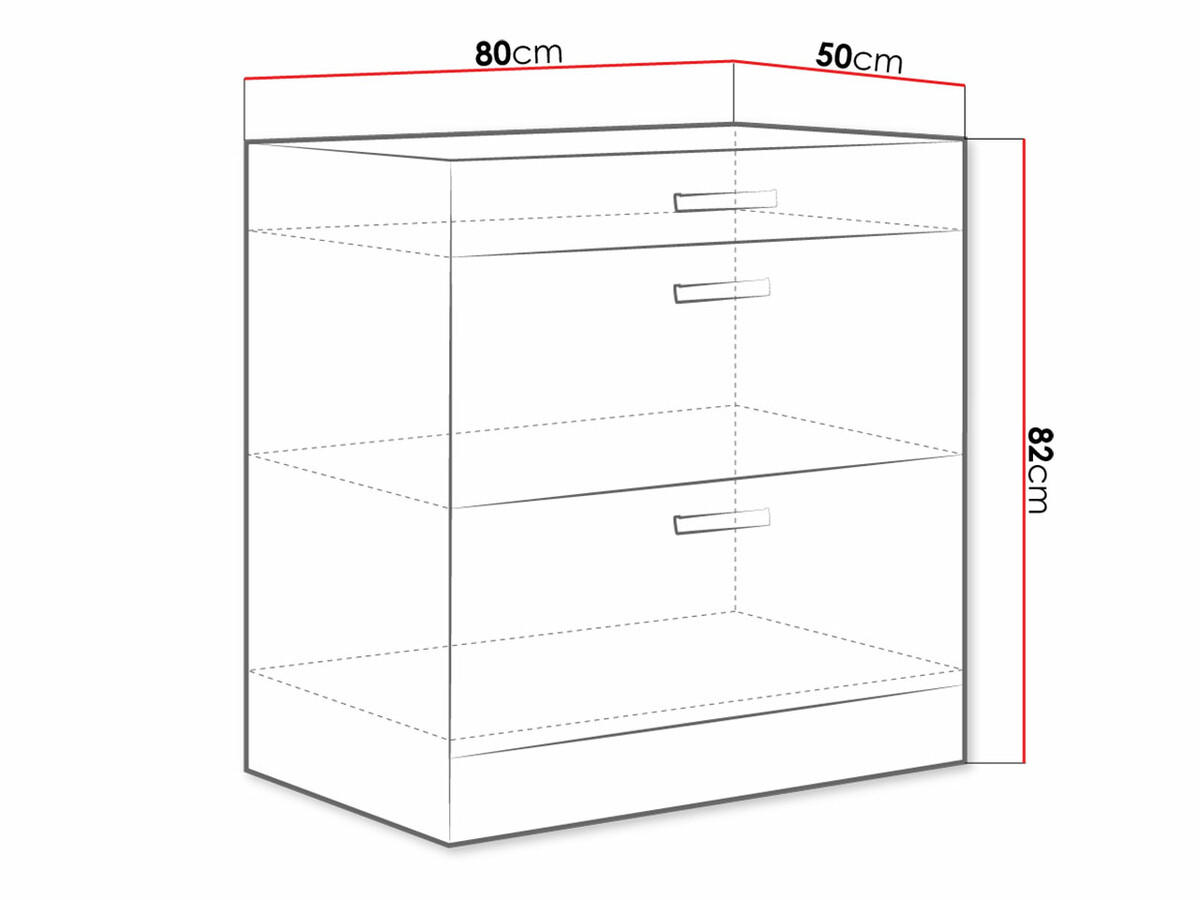 Modular cabinet with drawers Multi Cream 102
