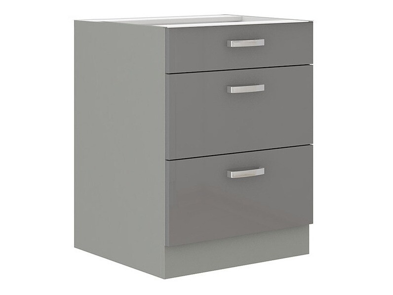 Modular cabinet with drawers Multi Grey 105