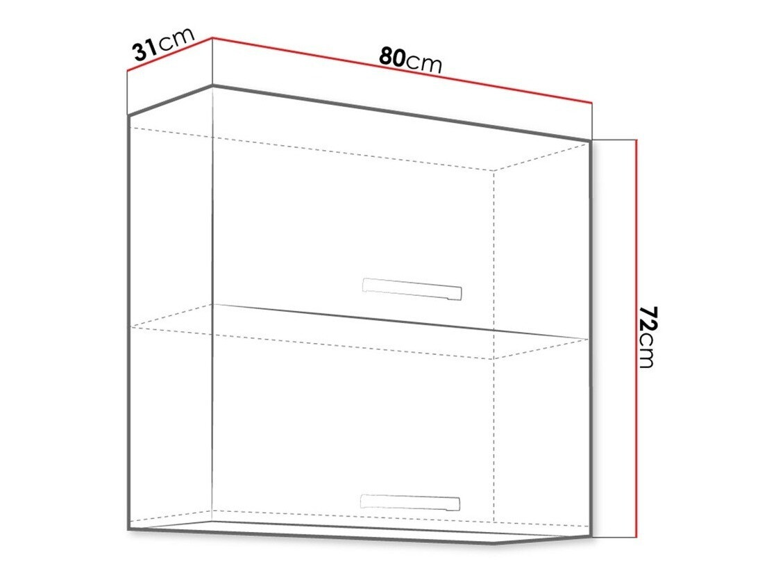 Modular wall cabinet Multi Cream 111