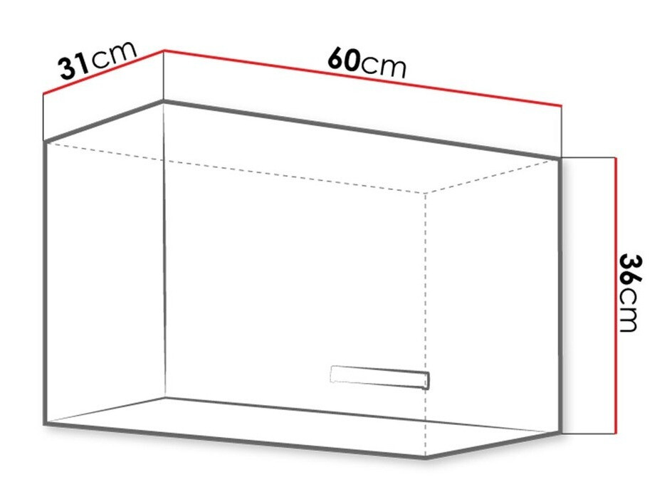 Modular wall cabinet Multi Cream 113