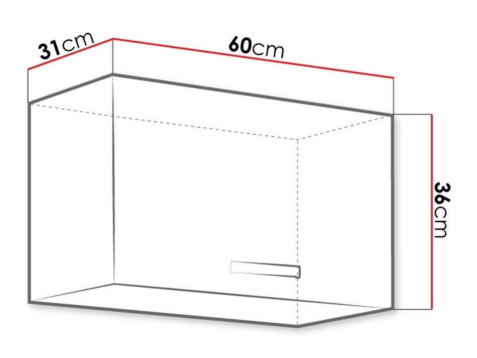 Modular wall cabinet Multi Grey 113
