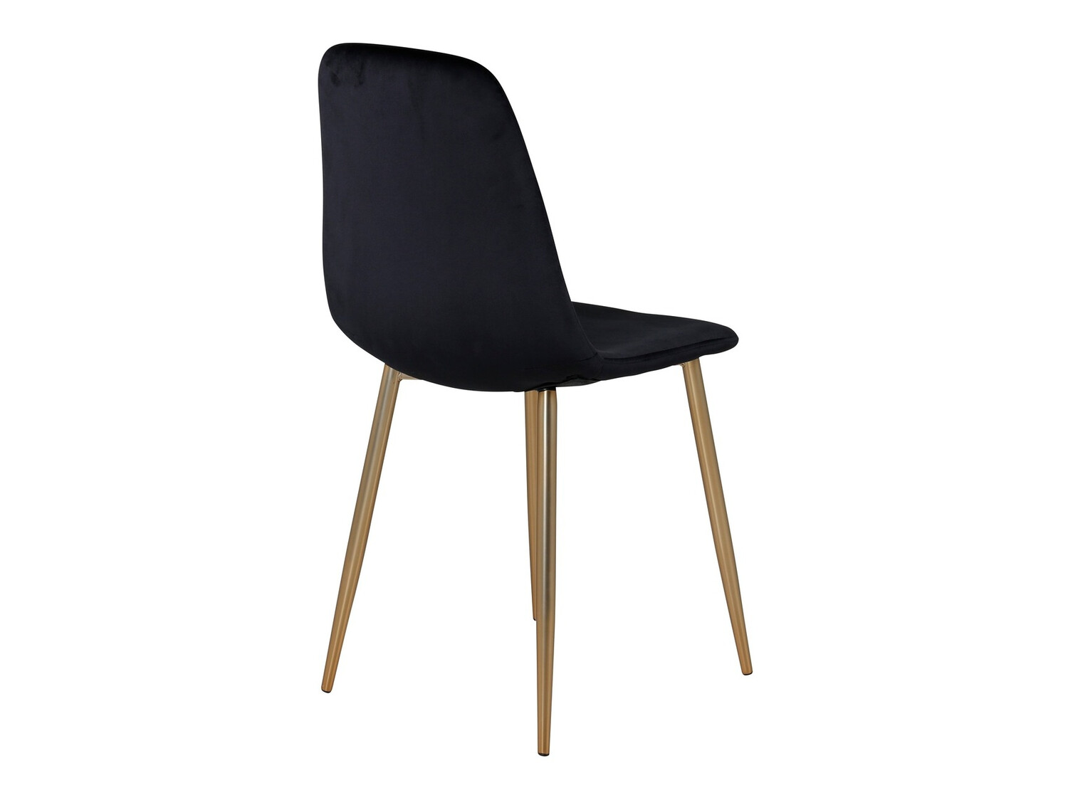 Chair Dallas 252 (Black + Brass)