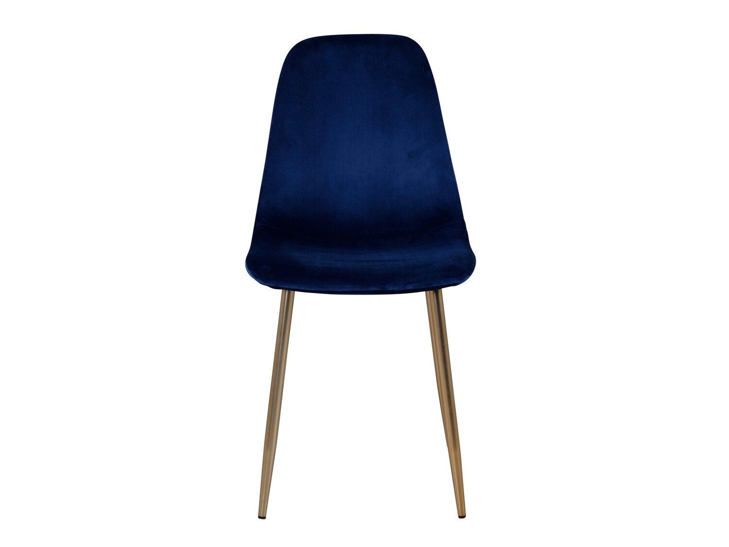 Chair Dallas 252 (Blue + Brass)
