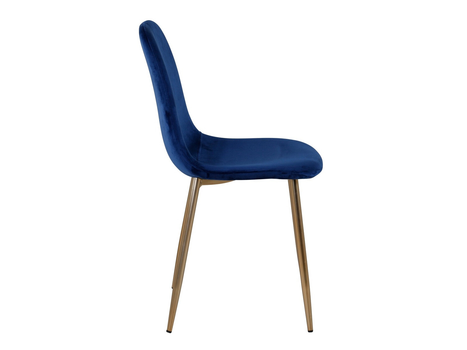 Chair Dallas 252 (Blue + Brass)