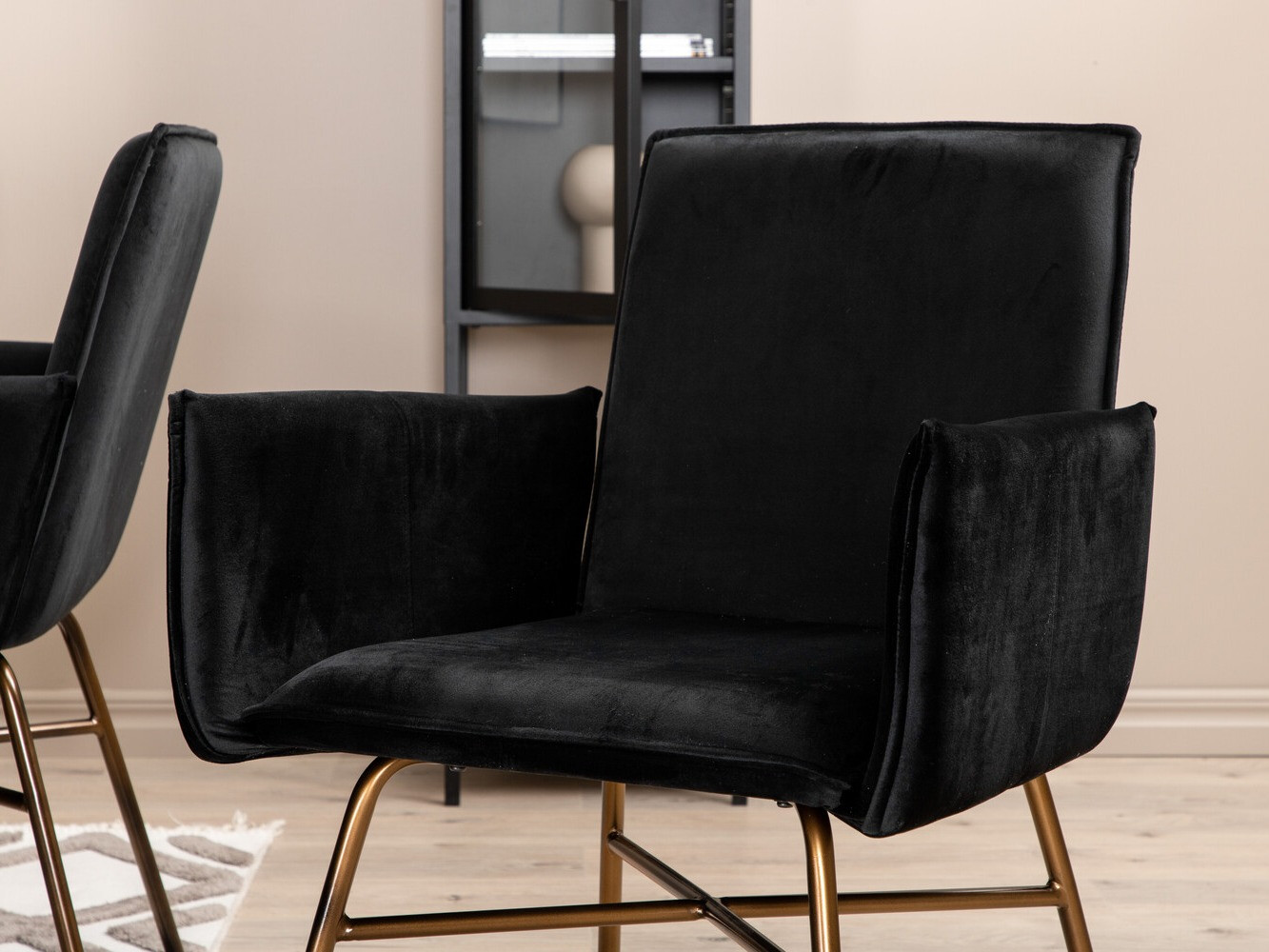 Dining set Dallas 2701 (Black + Copper)