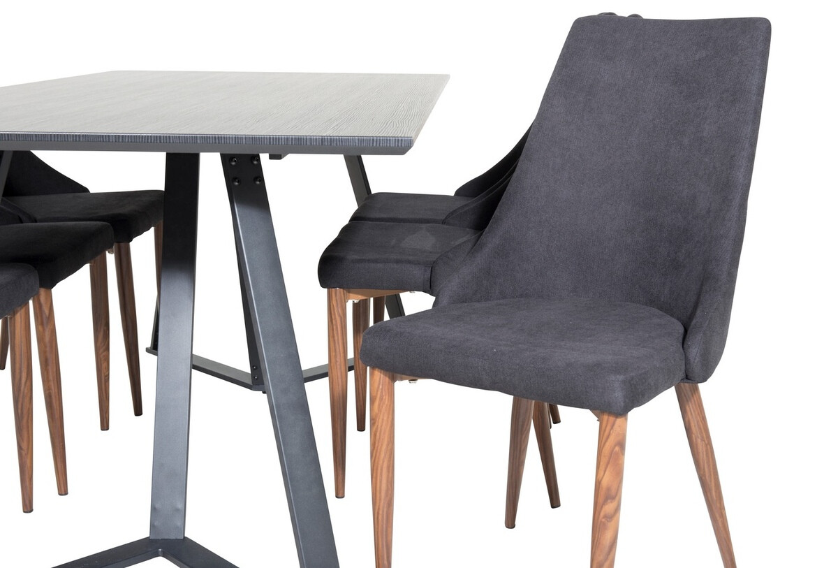 Dining set Dallas 1767 (Black)