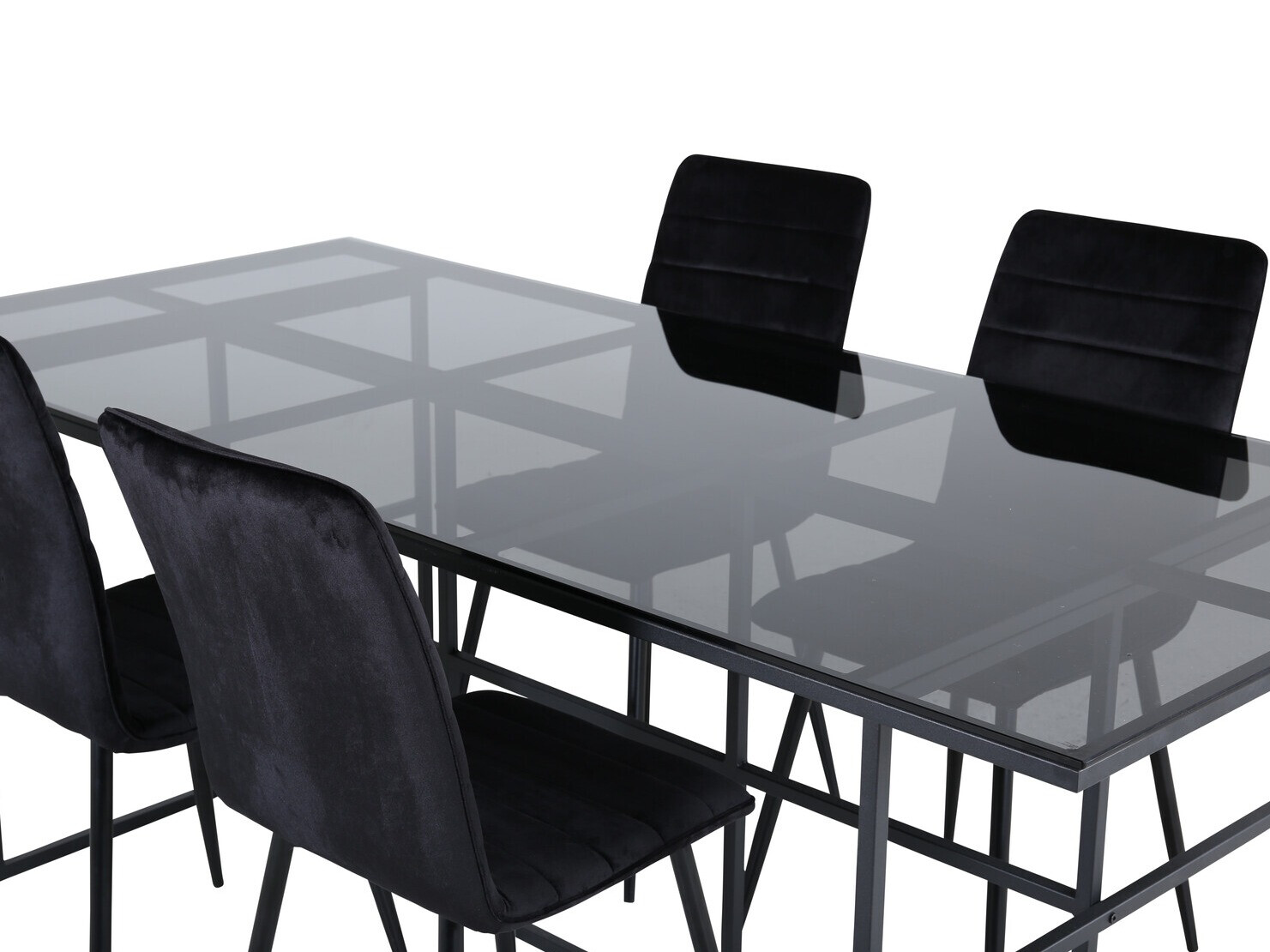 Dining set Dallas 2642 (Black)
