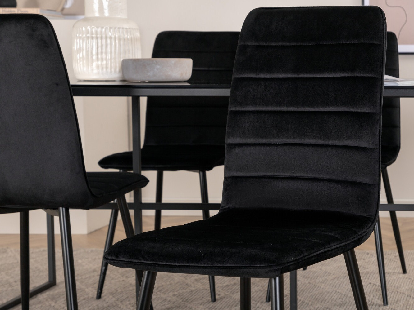Dining set Dallas 2642 (Black)