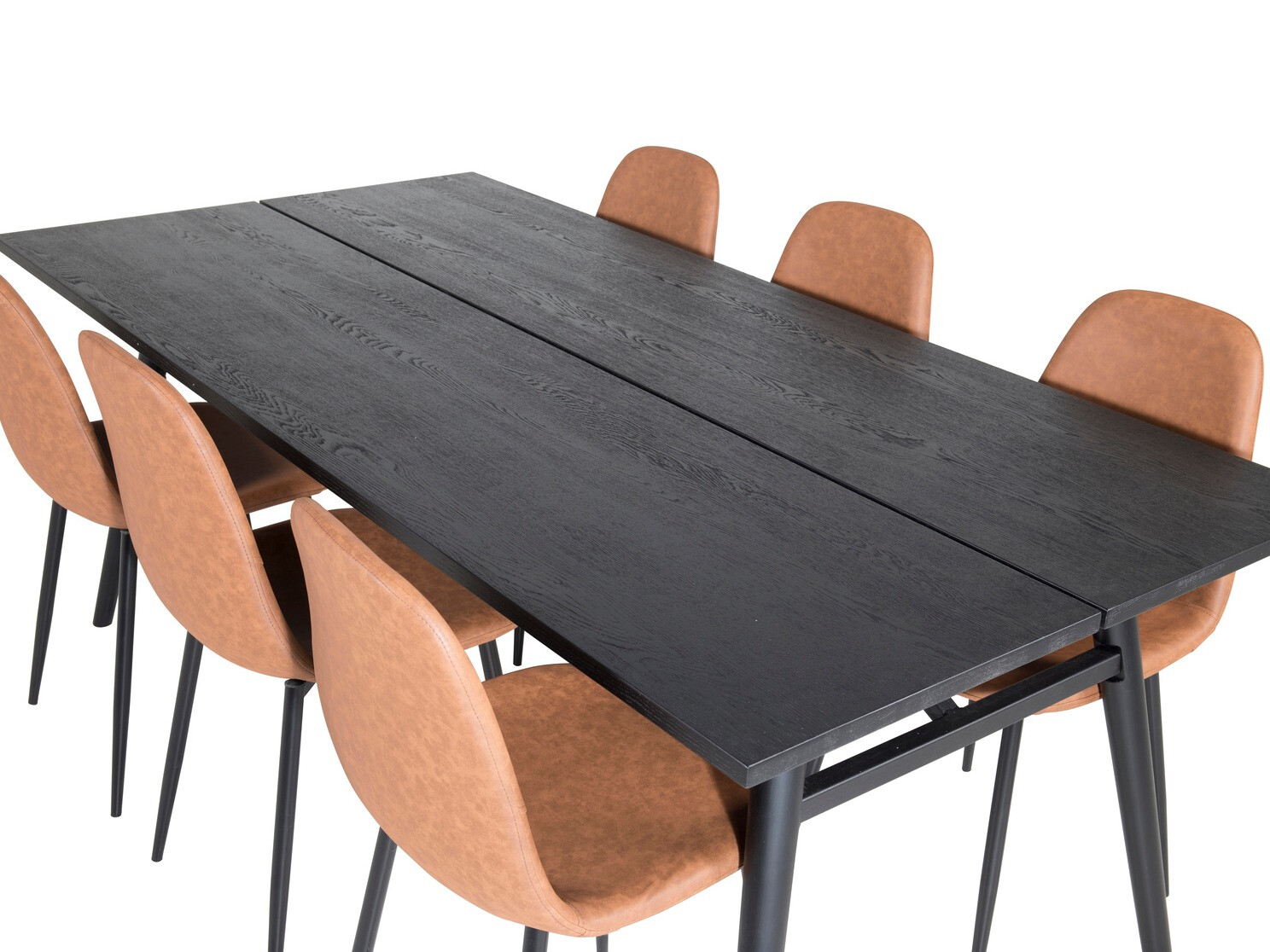 Dining set Dallas 1681 (Brown + Black)