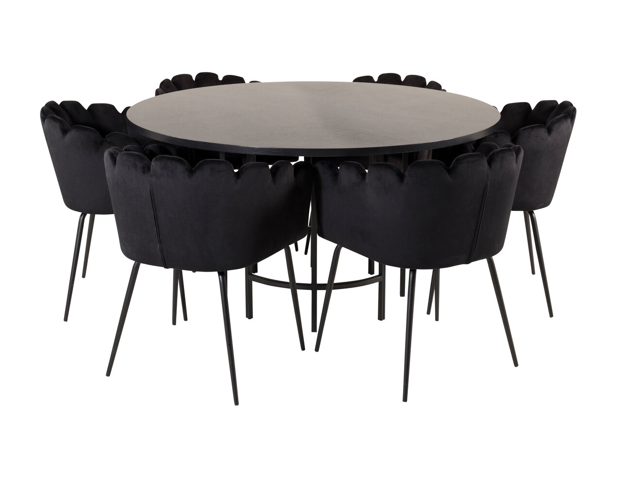 Dining set Dallas 312 (Black)
