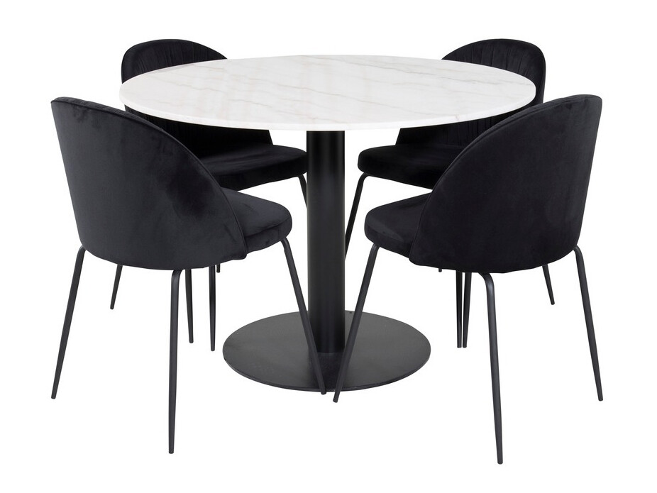 Dining set Dallas 1303 (Black)