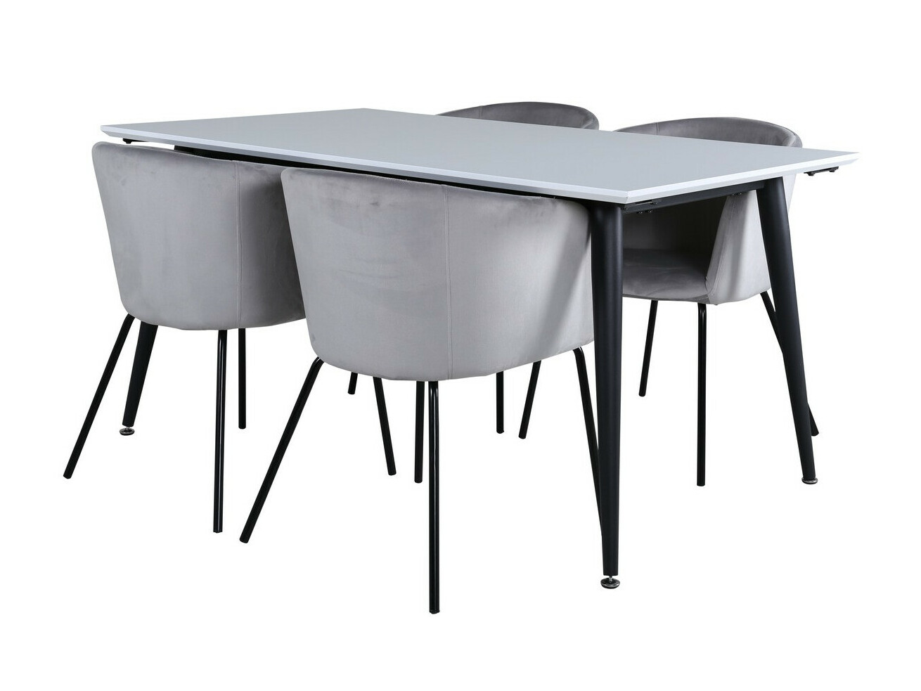 Dining set Dallas 2739 (Grey + Black)