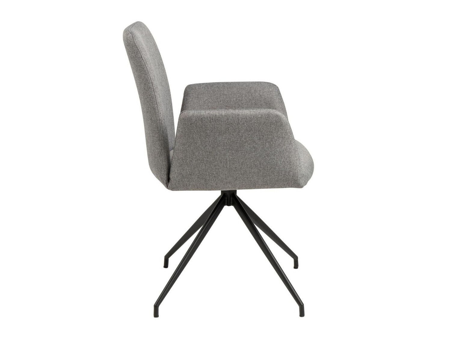 Dining set Norsica Daltea 118 (Grey + Black)