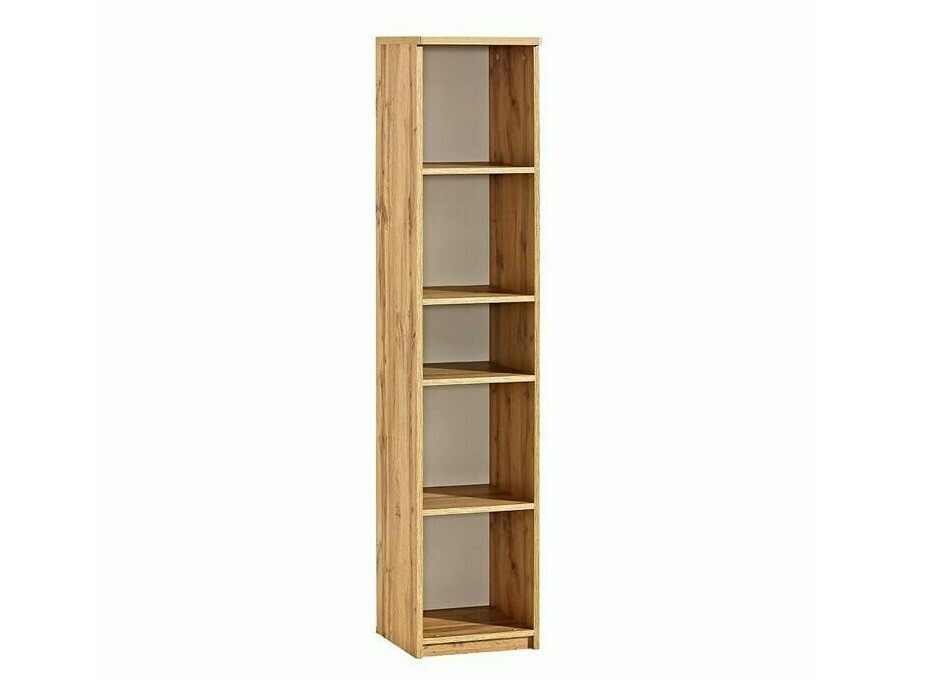 Bookcase Evaropha 110 (Wotan Oak + White)