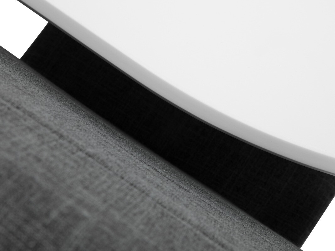 Σετ τραπεζαρίας Scandinavian Choice 565 (Γκρι + Ασημί)