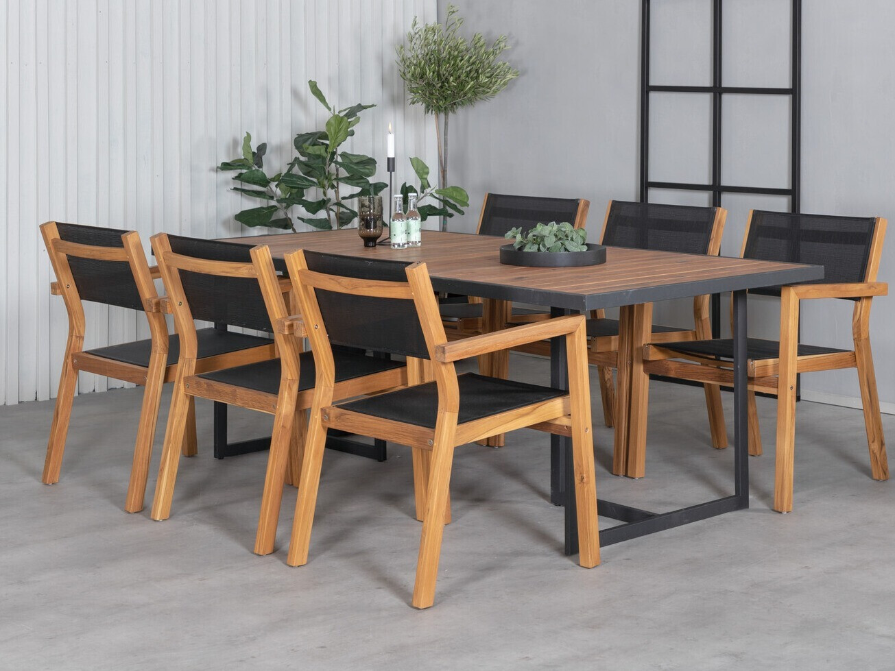 Table and chairs set Dallas 2919