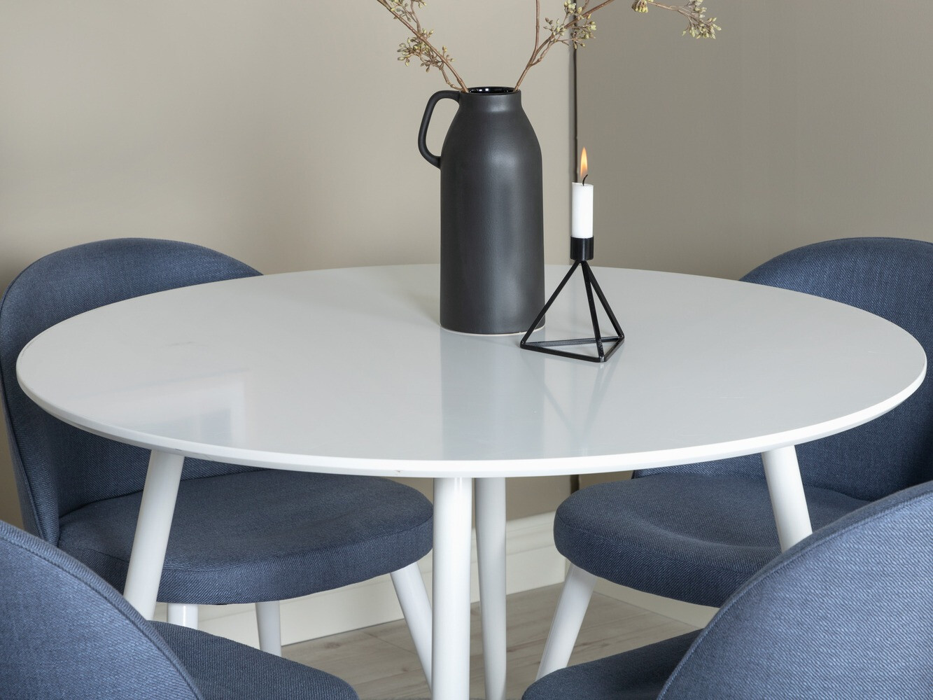 Dining set Dallas 1536 (Blue + White)