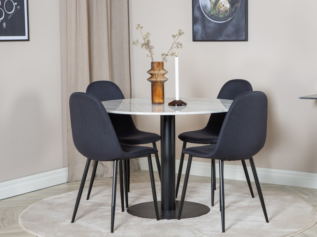 Dining set Dallas 1613 (Black)