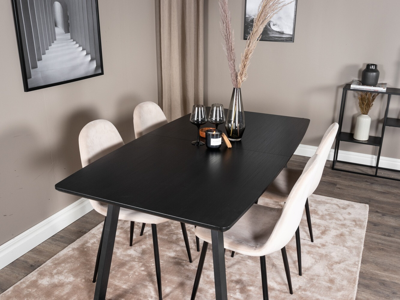Dining set Dallas 1616 (Beige)
