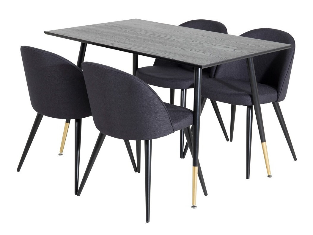 Dining set Dallas 1692 (Black)