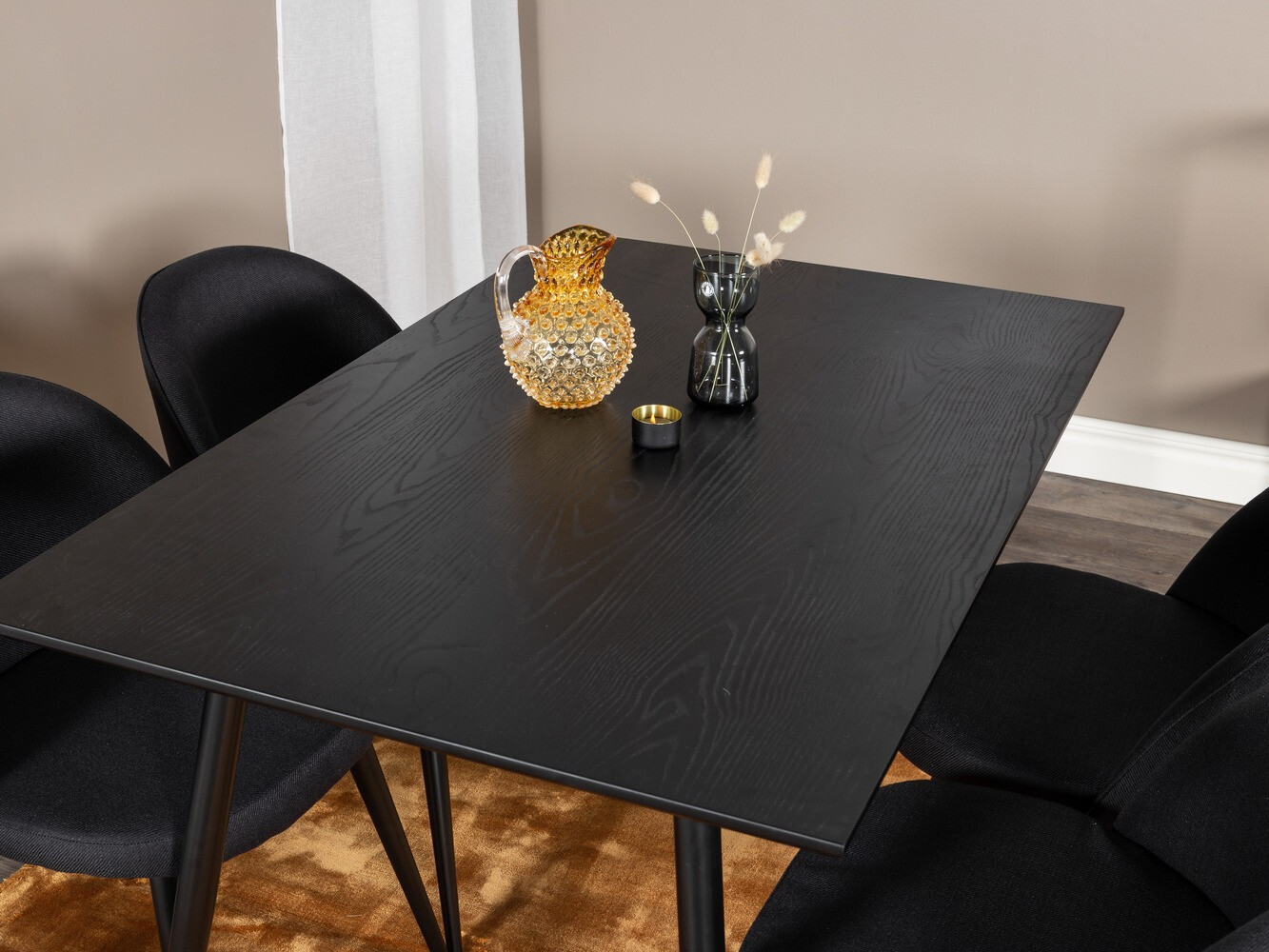 Dining set Dallas 1692 (Black)