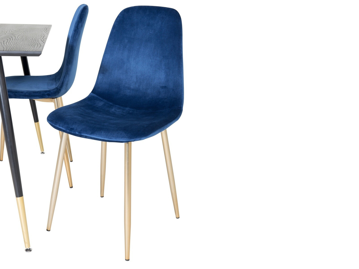 Dining set Dallas 1693 (Blue + golden)