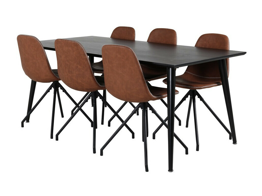 Dining set Dallas 2578 (Black)