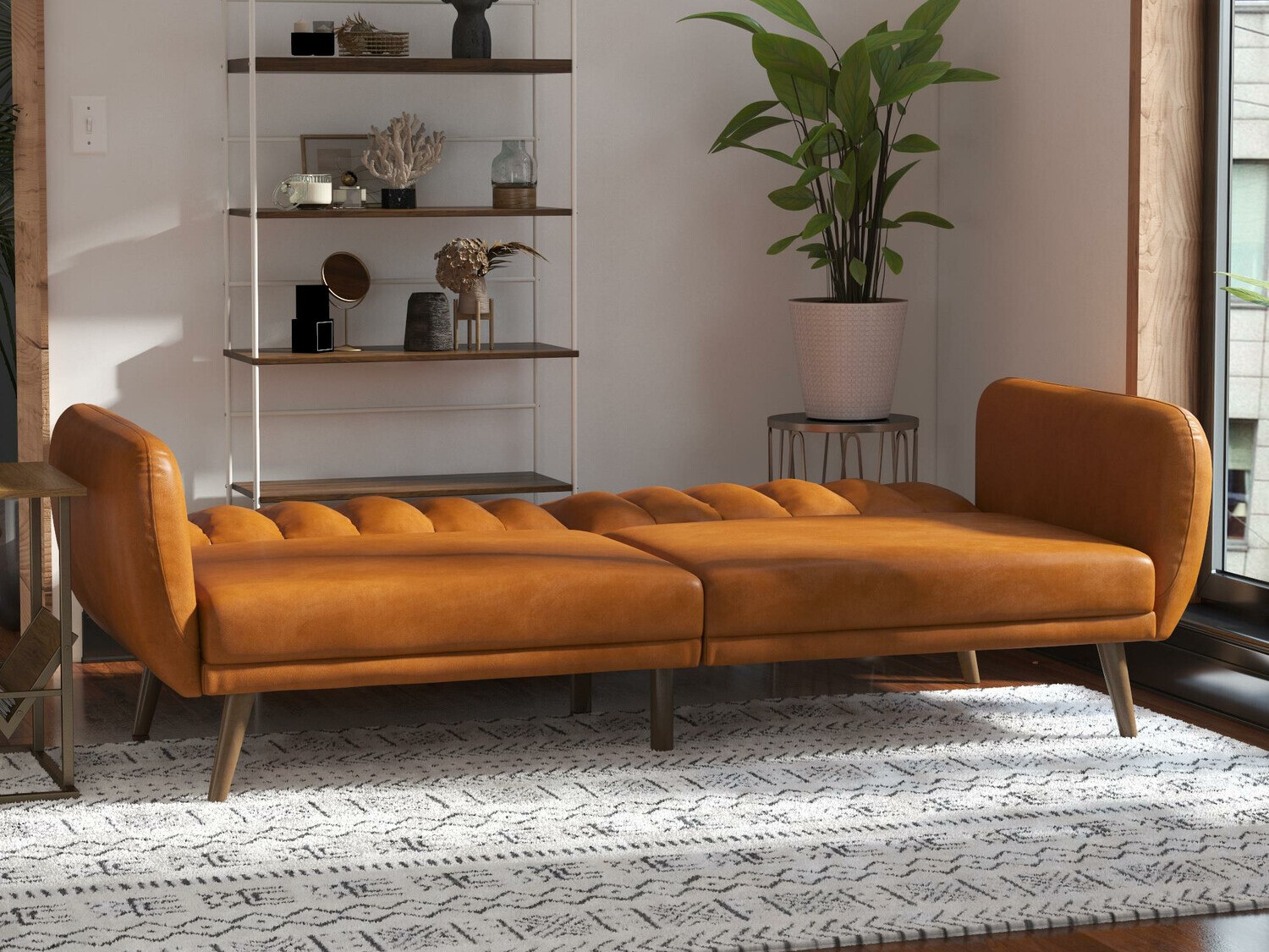 Sofa bed Novogratz 169 (Orange)
