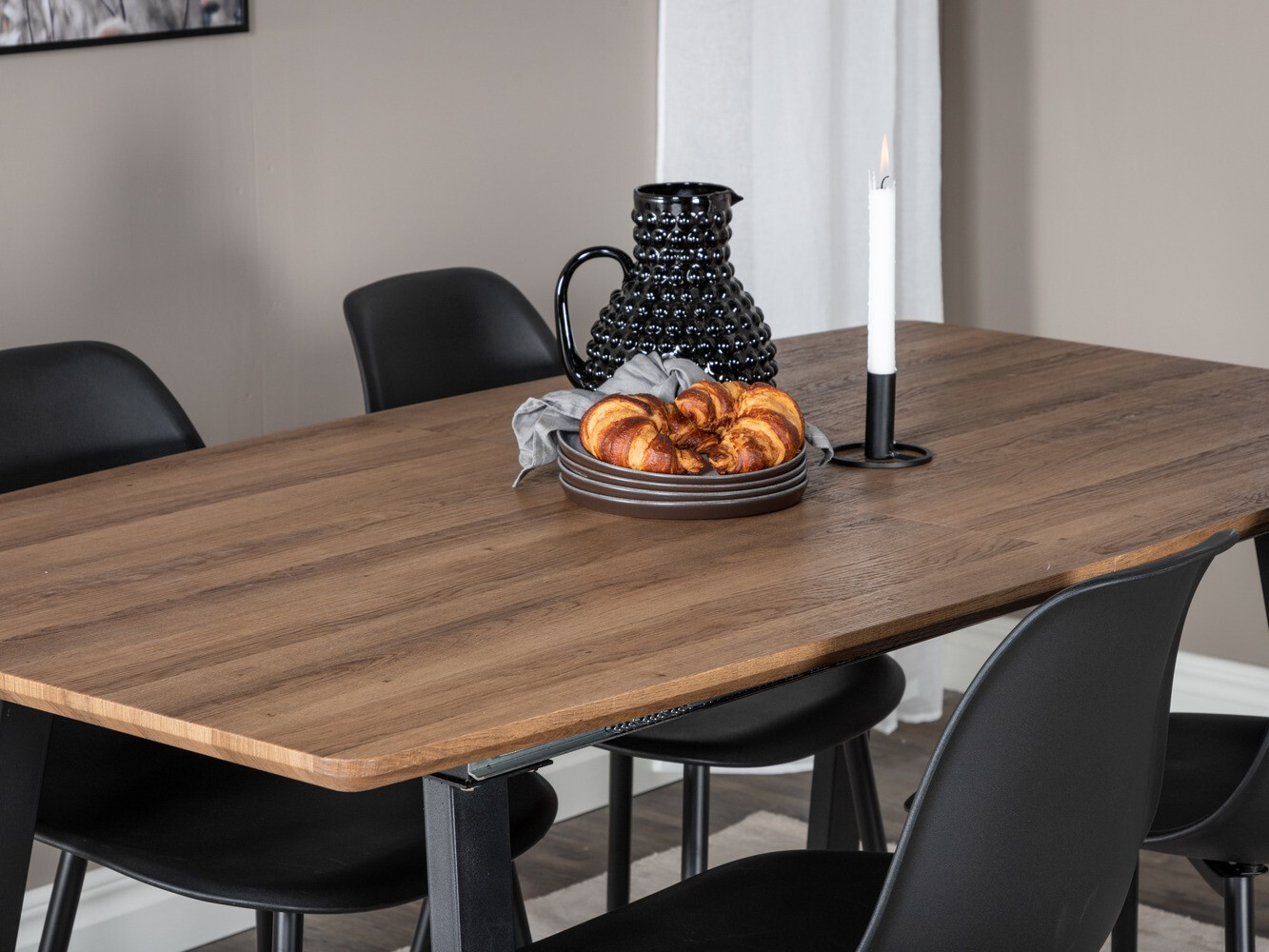 Dining set Dallas 329 (Black)