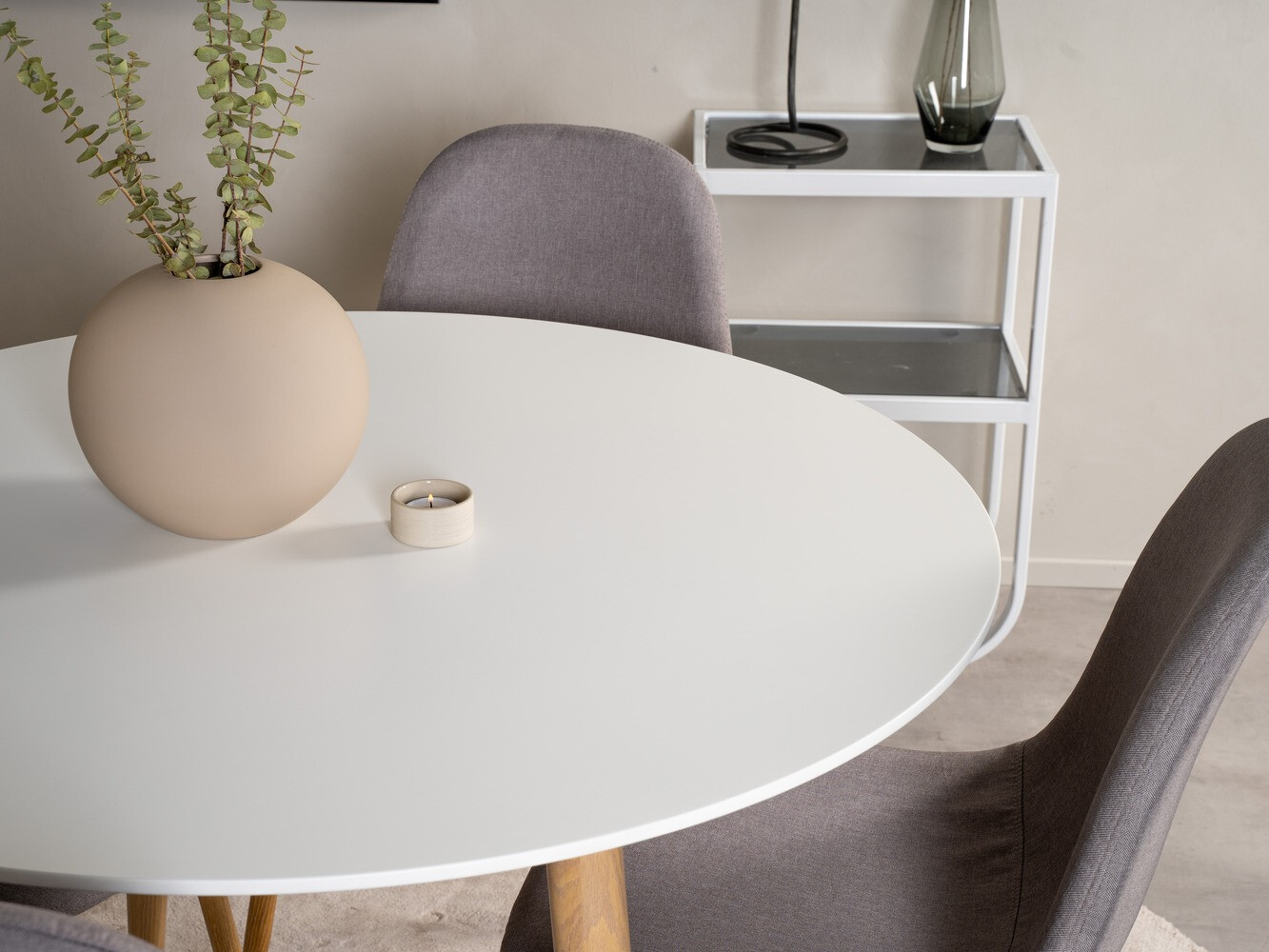 Dining set Dallas 291 (Grey + Oak)