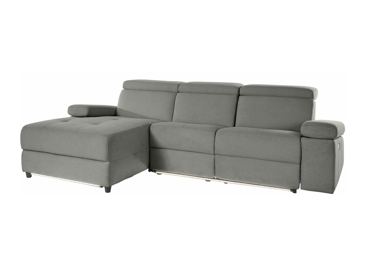 Corner sofa recliner Denton 698 (Grey)
