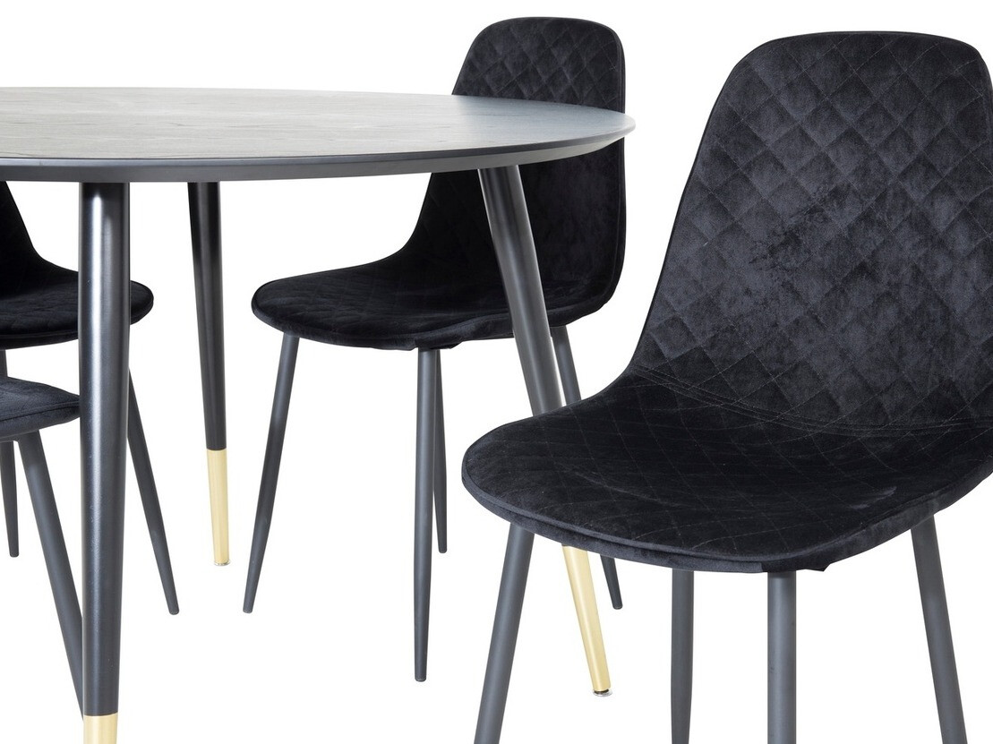Dining set Dallas 1183 (Black)