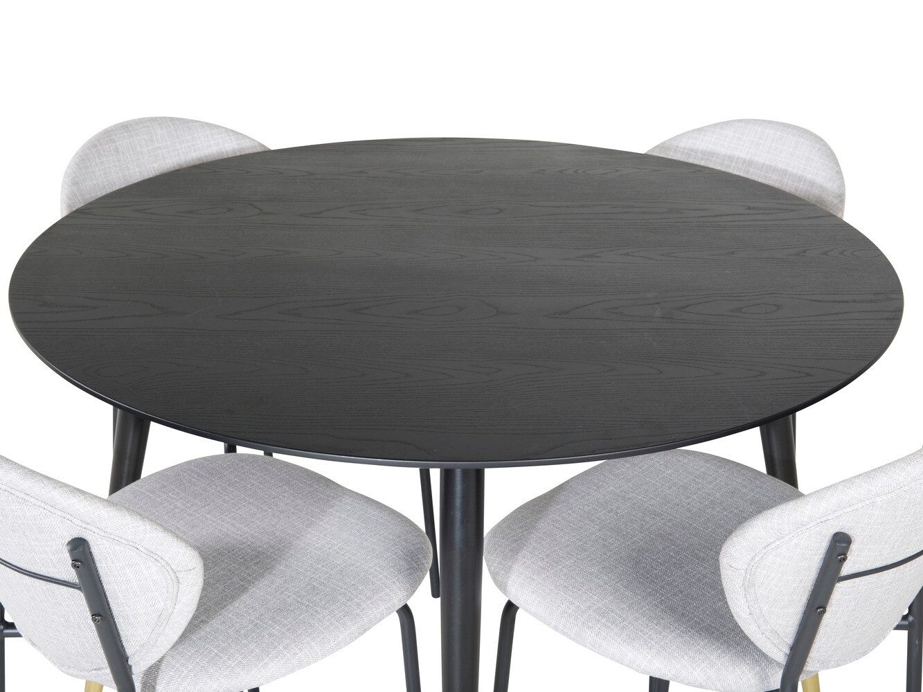 Dining set Dallas 1186 (Grey + Black)