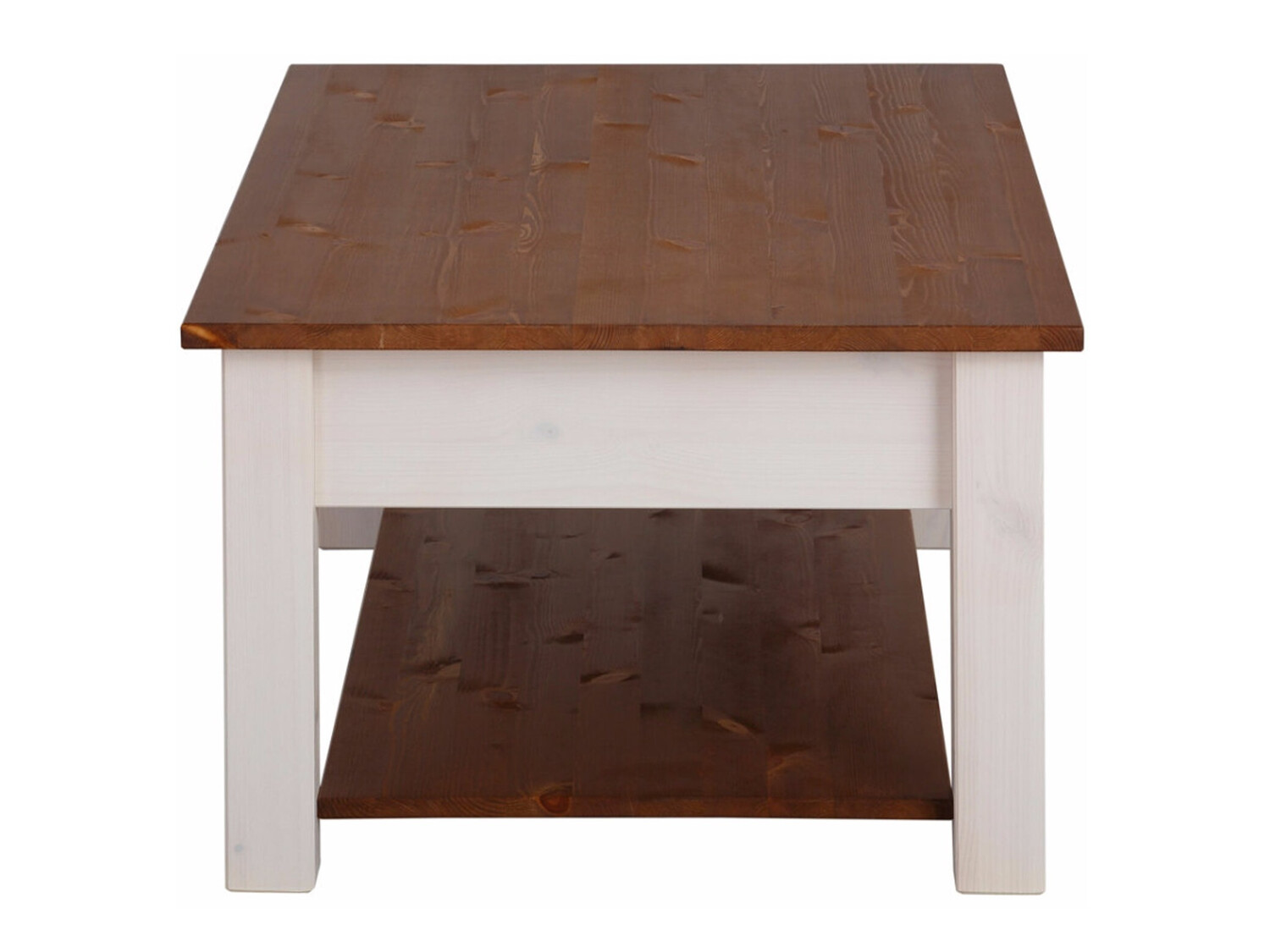 Coffee table Denton 754 (White + Honey oak)