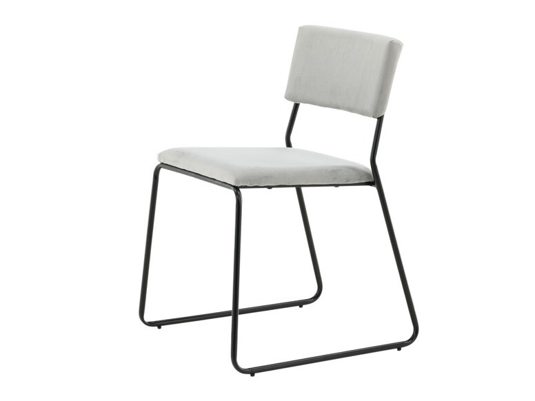 Chair Dallas 2613 (Light grey + Black)