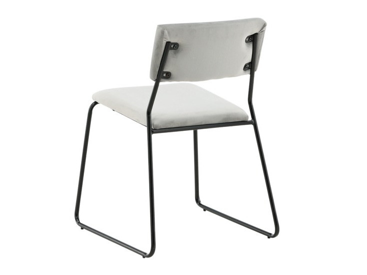 Chair Dallas 2613 (Light grey + Black)