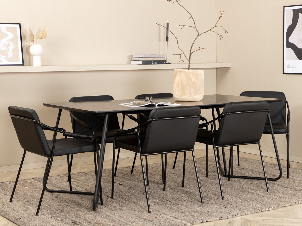 Dining set Dallas 2720 (Black)