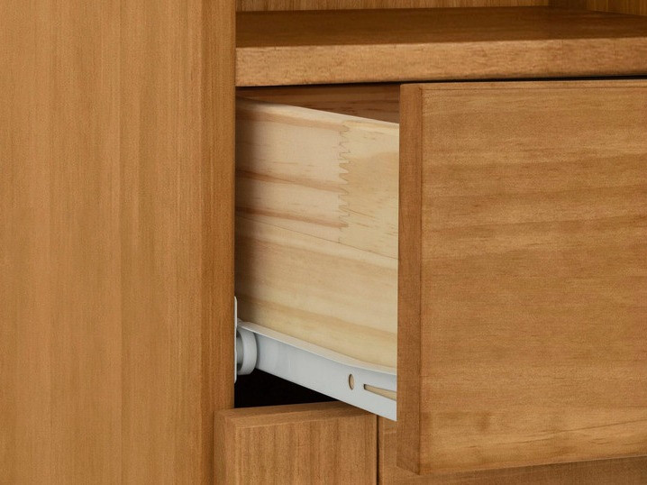 Όρθιο ντουλάπι μπάνιου Ophlevu 106 (Πεύκο)