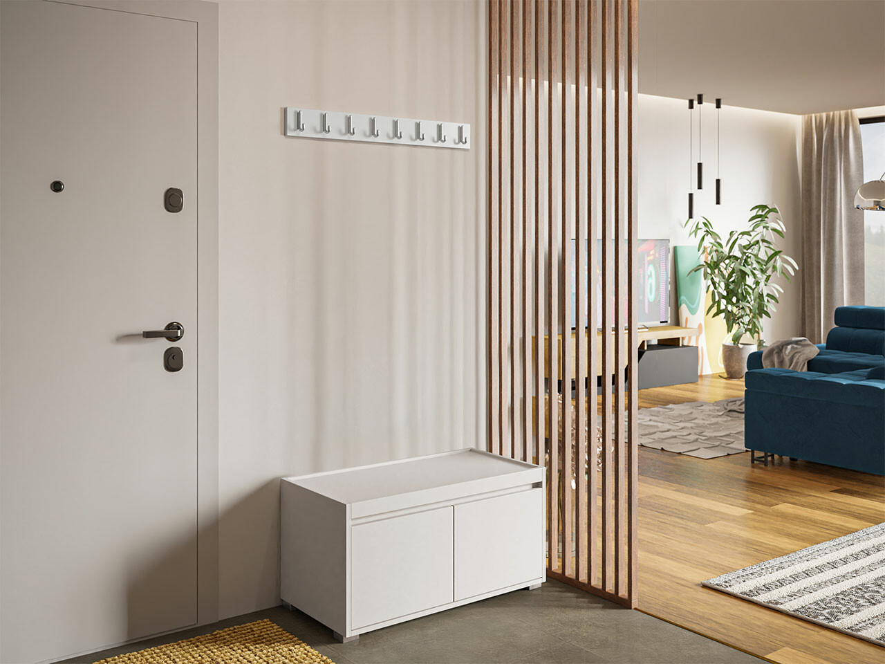 Hallway set Comfivo Pinus III