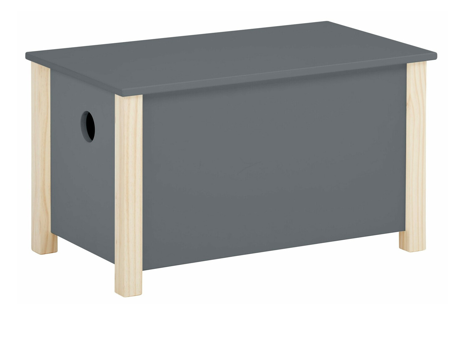 Storage box Fenmele 108 (Grey + Light wood)