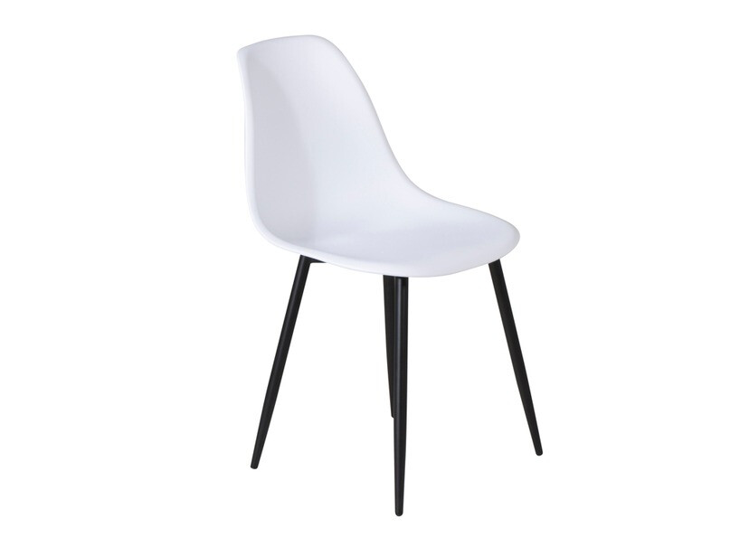 Dining set Dallas 1563 (White + Black)