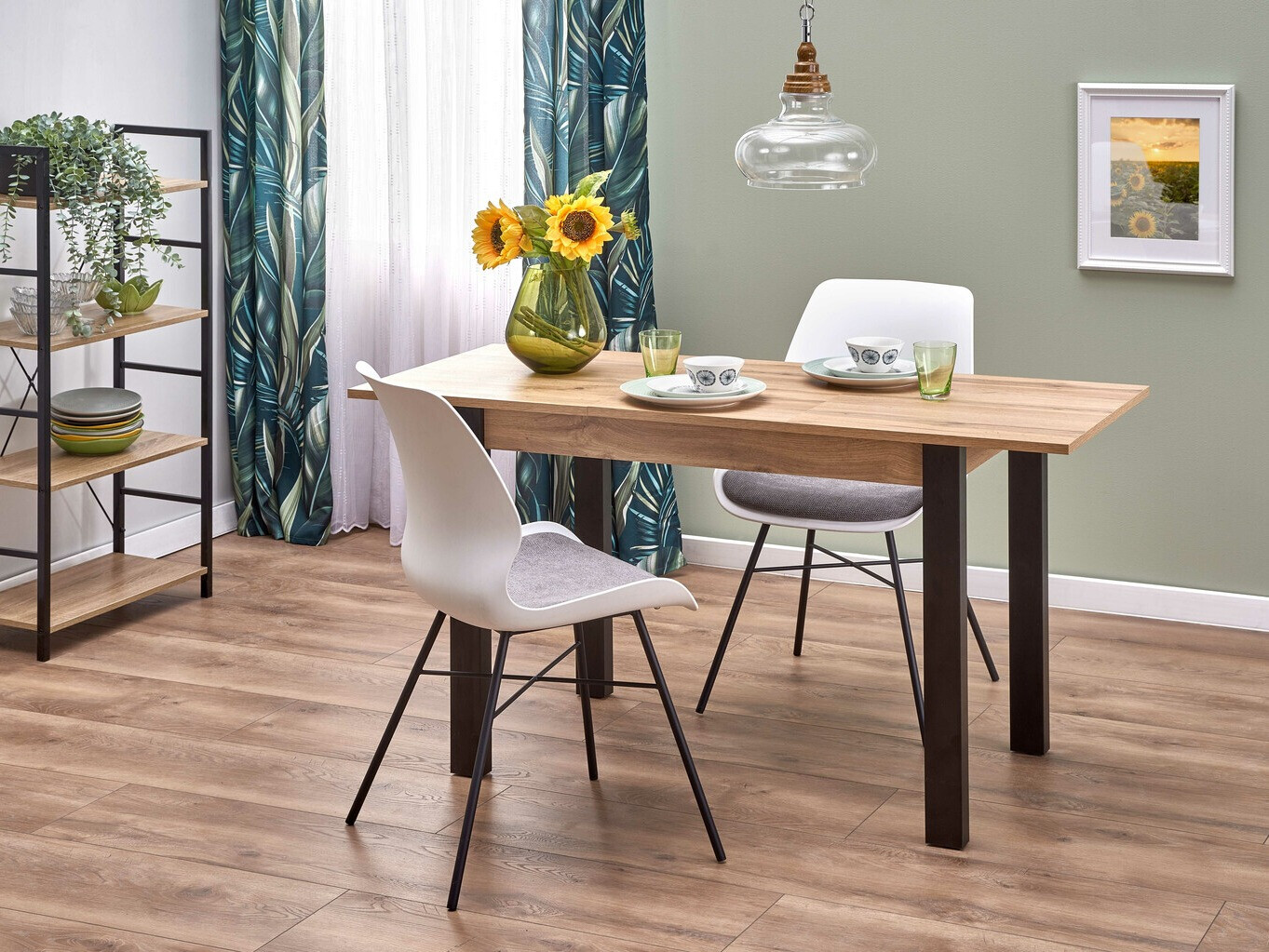 Table Houston 1208 (Wotan Oak + Black)