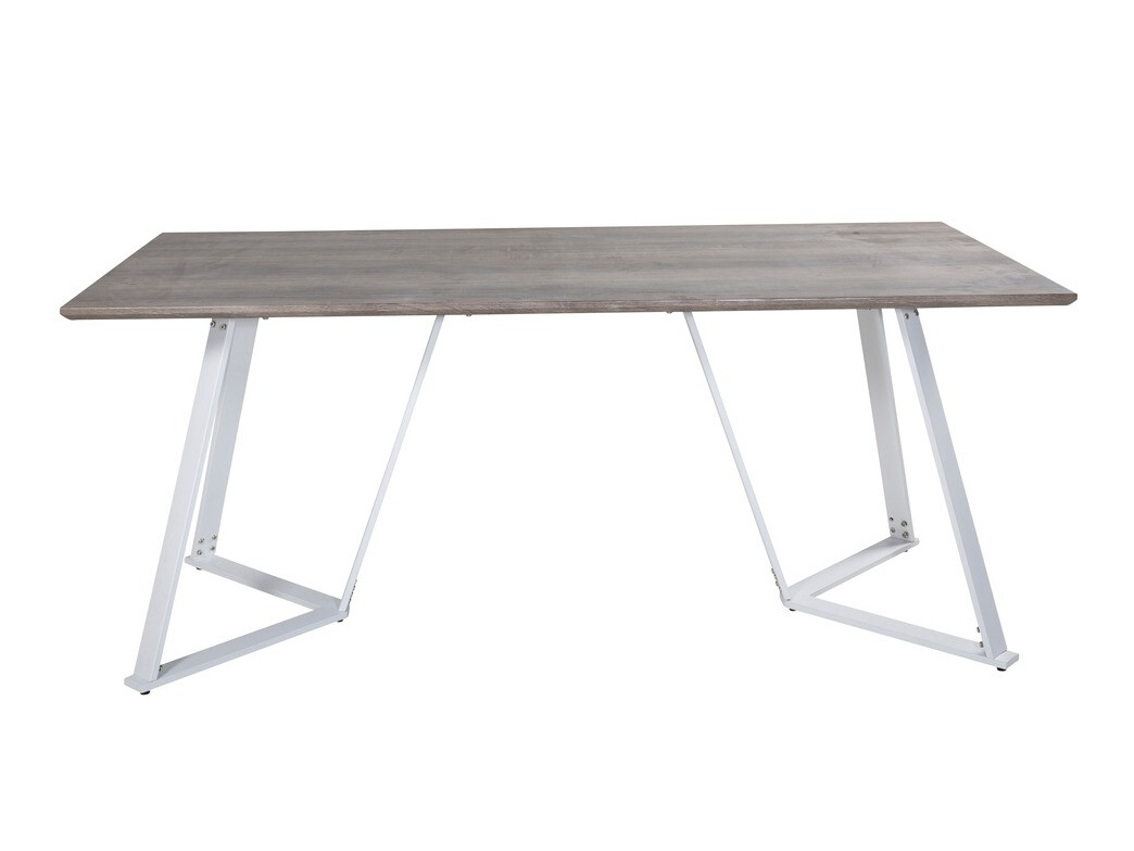Dining set Dallas 1973 (White + Light grey)