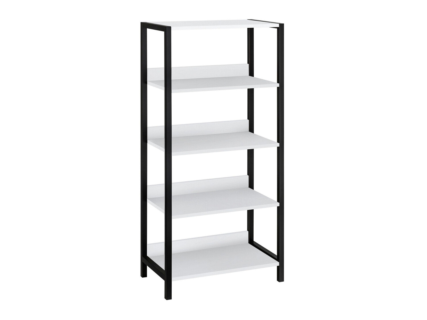 Βιβλιοθήκη Larnovo 108 (Άσπρο + Μαύρο)