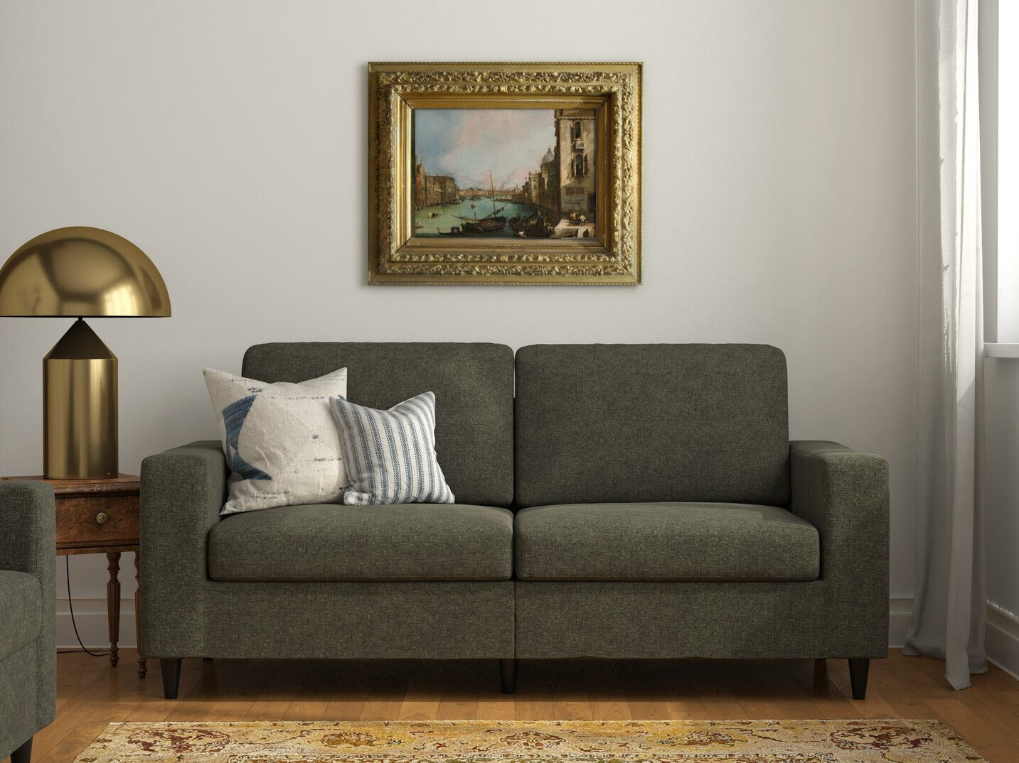 Sofa Tulsa 444 (Dark grey)