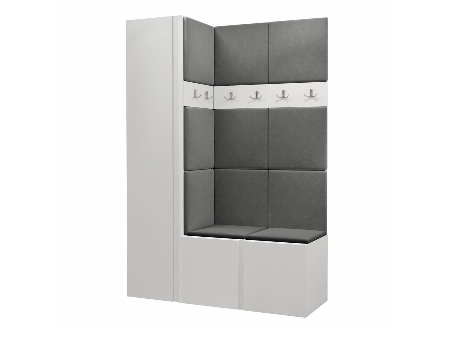 Σετ διαδρόμου Pinis IX (Άσπρο)